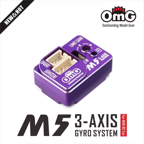 OMG-GYRO-M5 3-AXIS M5 Micro Gyroscope Mini Model Gyro for MiNi Drift Rc Car 1/27th,1/28th RC Car, MI