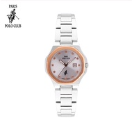 Paris Polo Club นาฬิกาข้อมือผู้หญิง สายสแตนเลส รุ่น  PPC-DA18