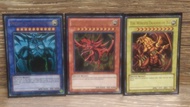 Yugioh Egyptian God Card Set Slifer Ra Obelisk LC01-EN001 002 003 ~ NM ~ F174 .HN#GG_634T6344 G13454