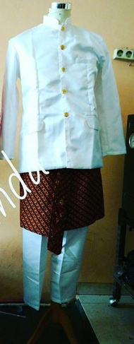 sewa / rental baju adat Sunda pria freesize (harga sewa+deposit)
