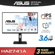 ASUS HA2741A HealthCare Monitor 27 inch 2560x1440p DICOM Preset 3.6MP USB-C Auto Calibration