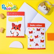 [PACOPA] Thick Children's Cute Sticker Book/Sticker Album/Sticker Collection Book/Children's Sticker Book/Children's Educational Toys