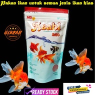 Pelet Ikan Murah Meriah Koki, Komet, Mas dll Pakan Makanan Ikan Hias Aquarium Asahi 100 Gram