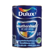 Sơn màu ngoại thất - Sơn nước cao cấp DULUX WEATHERSHIELD BỀ MẶT BÓNG - BJ9 (5L)