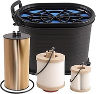 6.0L Diesel fuel Filter Kit Compatible with Ford Vehicle 2003-2007 F250 F350 F450 F550 Super Duty & 