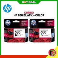 Hotdeal HP 680 Combo-pack Black and Color Ink Cartridges For HP 2135 2676 3635 3700 3835 3700 4535 &