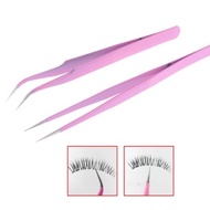 BQI Multifunctional Stainless Steel Tweezers For Applying Eyelash Tweezers