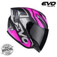 EVO Rx-5 Nexus Half Face Dual Visor Helmet