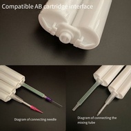 Mixing Tube Transparent Glue Outlet Dia 1.5mm Glue Length 103mm MA5.4-17S