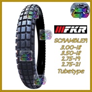 [FKR] SCRAMBLER Tubetype Tyre Tayar 300-18 350-18 275-19 275-21