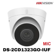 Hikvision DS-2CD1323G0E / Ds-2CD1323G0-LUF (MIC)  Turret POE Camera- Hikvision POE Camera