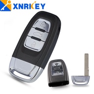 [New Product] XNRKEY 3 Button Smart Remote Key Shell Case Fob for Audi A3 A4 A5 A6 Q5 Q8 S4 S5 Replacement Car