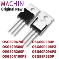 5pcs OSG60R670P OSG60R580P OSG60R260P OSG60R180PS OSG60R180P OSG60R108PZ OSG60R096PS OSG55R580P TO22