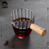 [ Glass Measuring Cup 90ml Espresso Accessories Mixing Mug Clear Carafe Small Milk