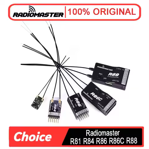 Radiomaster R81 R84 R86 R86C R88 V2 Receiver Receptor 4CH 6CH 8CH 16CH Receiver for FRSKY D8 D16 TX1