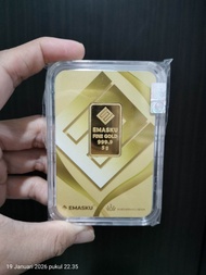EMASKU 5 gram Hartadinata Abadi Asli 24K Nismarafie