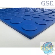 EPDM Rubber Stud Floor Tiles, Anti-slip, 4 colours, 5mm Thick x 450mm x 450mm/pc, Made In Malaysia