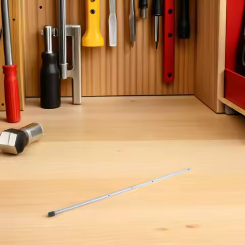 3pcs Table Soccer Accessories 6Mm Metal Foosball Rod For 0.48M Desktop Football Replacement Parts Co