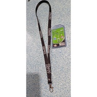 DEPED ID LACE LANYARD/BLACK 1/2 G-HOOK