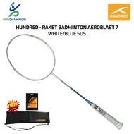 Hundred Aeroblast 7 White Blue Badminton Racket
