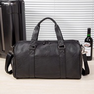 Leather Man Duffel Bags Large Capacity Men Travel Bags Fashion Sport Weekender Bags Male Gym Bags