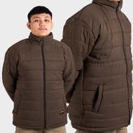 Guteninc - Jacket Gelembung Pria Balmon Jacket Puffer Brown