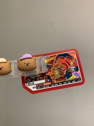 Pokémon gaole 噴火龍 幸運版 紅色底 大陸版 正版