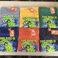 Hulk Kids tee Terno Tshirt with short