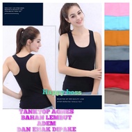 HAPPY BOSS AGNES PREMIUM TANKTOP/ COOL, STRETCHY AGNES TANKTOP