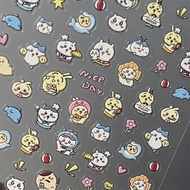 Chiikawa chiikawa Manicure Sticker Cartoon Cute Student High-value Pen Holder Sticker Camera Sticker