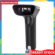 3-in-1 Handheld 1D/2D/QR Barcode Scanner 2.4G Wireless & BT & USB Wired Bar Code Reader Support Two-