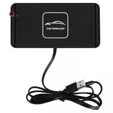 A10E-5/7.5/10W C1 Car For Qi Wireless Pad Fast Charging Dock Station Non-Slip Mat