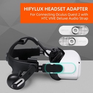 [HOT K] For Oculus Quest 2ชุดหูฟัง HTC VIVE อะแดปเตอร์เสียง VR ผ้าโพกศรีษะสายรัดศีรษะ HTC VIVE ชุดอุปกรณ์แว่น VR