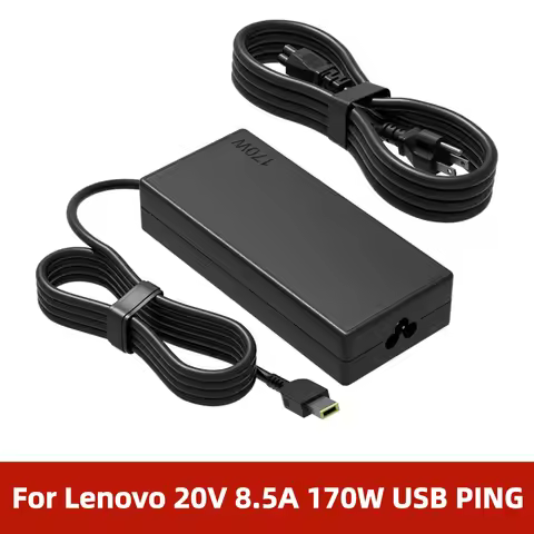170W 20V 8.5A Laptop Power Adapter Charger For Lenovo ThinkPad P1 P15 P17 T15g T15p P16 P16v P15v P5