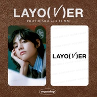 [Blessing] Photocard PC BTS v Layo(v)er LAYOVER [FANMADE]