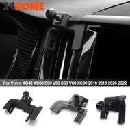 24HOME Car Dedicated Car Phone Telefonos Holder Stand Bracket For Volvo XC40 XC60 S90 V90 S60 V60 XC