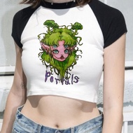 Melanie Martinez Crop Top - Vintage Gothic Style Corset Tank Top