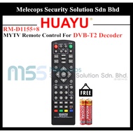 HUAYU MYTV Remote Control For DVB-T2 Decorder (RM-D1155+8)