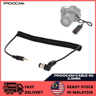 Proocam Cable-N1(2.5) for Nikon Z9, D850, D810, D800 D700 D500 D300 D200