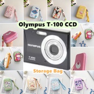 【New product】For Olympus T-100 CCD Camera Storage Bag 10x16.2cm Size Cool Cartoon Pattern with Water