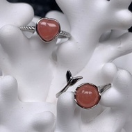 阿根廷 紅紋石 S925銀 戒指