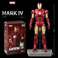 Marvel Pre-Assembled Model - Iron Man Mark IV - 4 Inch - ZD Toys - ZM22