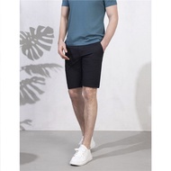 Giordano Mens กางเกงผู้ชาย Slim Cool-touch Shorts (180° Elastic Waist) 01105218001 กางเกงขาสั้นผู้ชา