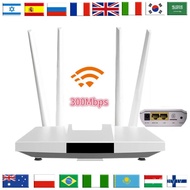 300Mbps Wireless Modem 3G Sim  Router 4G Wifi Hotspot Outdoor LTE Bridge External Antennas Net RJ45 WAN/LAN LC113