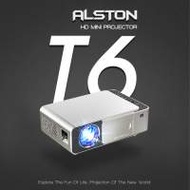 Alston T6 projector 迷你智能無線同屏高清投影機