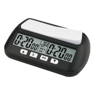 [tenlzsp0bc] YS-902 Chess Game Clock Count Up Down Timer Chess Game Competition Black
