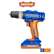 WADFOW Li-ion Cordless Impact Drill + 1.5Ah Battery (2 Pcs) + Charger (Max Torque 35Nm) WCDP522