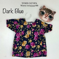 Baju Raya Kucing Dark Blue