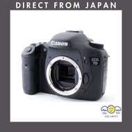 【Used】Canon Digital DSLR Camera EOS 7D Body EOS7D APS-C Manual 18 million pixels Fully Tested in Jap
