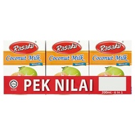 Rasaku Regular Coconut Milk 6 x 200ml